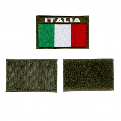 Patch ricamata Bandiera Italiana