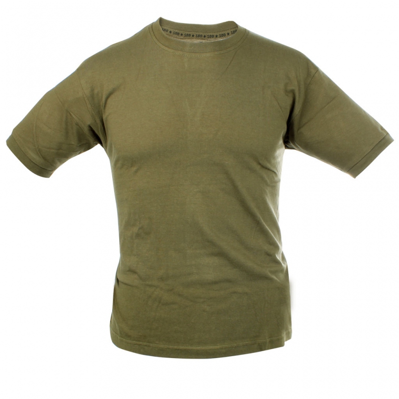 T-shirt Militare SBB 100% Cotone Verde